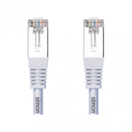 Simon Brico Белый Кабель RJ45 Cat.6 UTP, 3м