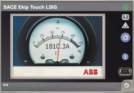 ABB Расцепитель защиты Ekip Hi-Touch LSI E1.2..E6.2 чёрная платформа