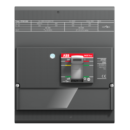ABB Tmax XT Выключатель-разъединитель XT4D 250 4p F F