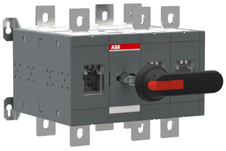 ABB OT8_C Рубильник реверсивный OT800E12CLP (с ручкой) переключение без разрыва тока
