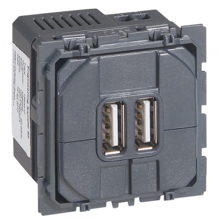 Legrand Celiane Мех USB розетки 2 ной