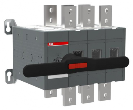 ABB OT125_C Рубильник реверсивный OT1250E04CLP (с ручкой) переключение без разрыва тока