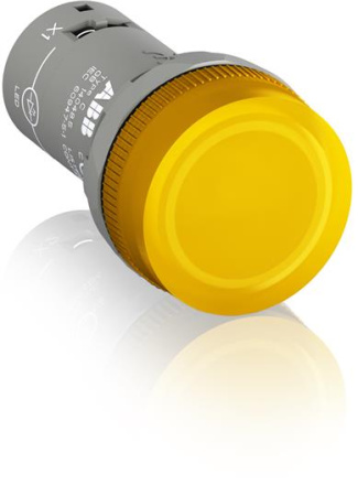 ABB CL2-520Y Лампа желтая со встроенным светодиодом 220В DC