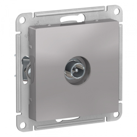 Systeme Electric AtlasDesign Алюминий Розетка TV оконечная 1DB, механизм