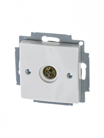 ABB BJB Basic 55 Бел Розетка TV оконечная