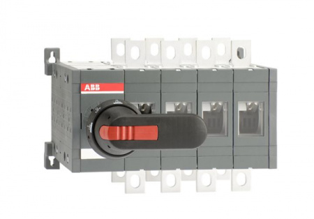 ABB Реверсивный рубильник с быстрым переключением OT400E04CFP 400А 4-п