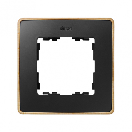 Simon 82 Detail Графит, основание дерево Рамка 1-ая