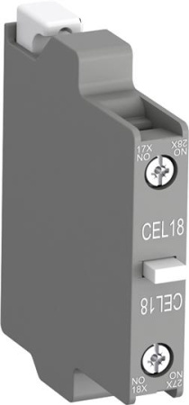 ABB AF Контактный блок CEL18-10 боковой 1НО для контакторов АF400-AF2650 (коммутация слаботочных цепей)