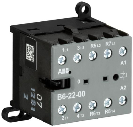 ABB Миниконтактор B6-22-00-84 9A (400B AC3) катушка 110-127В AС