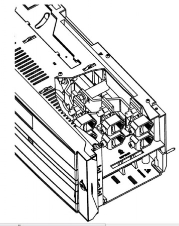 ABB Кабельные зажимы для XR2/3 2x240мм (набор 3шт.)