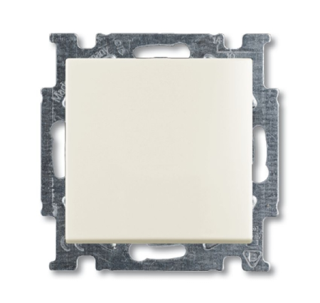 ABB BJB Basic 55 Беж Выключатель кнопочный 1-клавишный, НО контакт