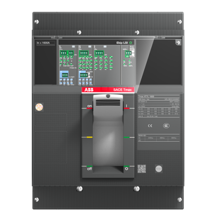 ABB Выключатель автоматический XT7S 1000 Ekip Dip LSI In=1000A 3p F F