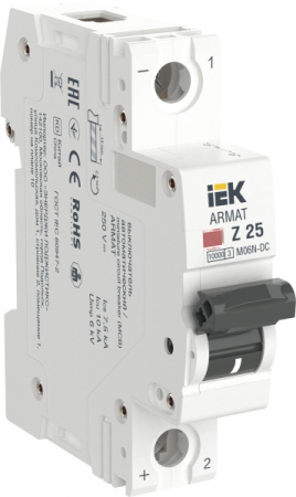 IEK ARMAT Автоматический выключатель M06N-DC 1P Z 25А