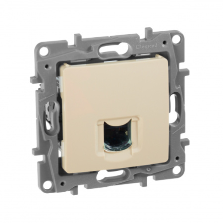 Legrand Etika Слоновая кость Розетка комп (RJ45) 6 категория  UTP