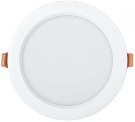 IEK LIGHTING PRO Светильник LED ДВО 1803 PRO белый круг 30Вт 4000K IP40