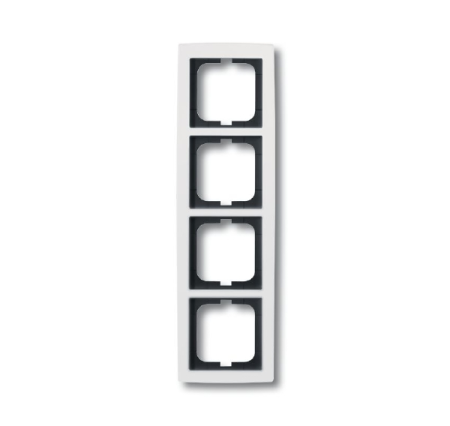 ABB BJE Solo Бел Рамка 4-ая
