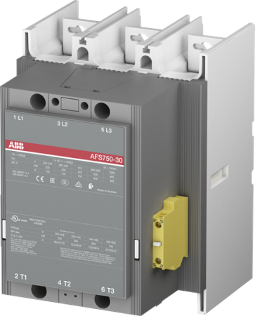ABB Контактор AFS750-30-12 для систем безопасности, с универсальной катушкой управления 48-130В AC/DC