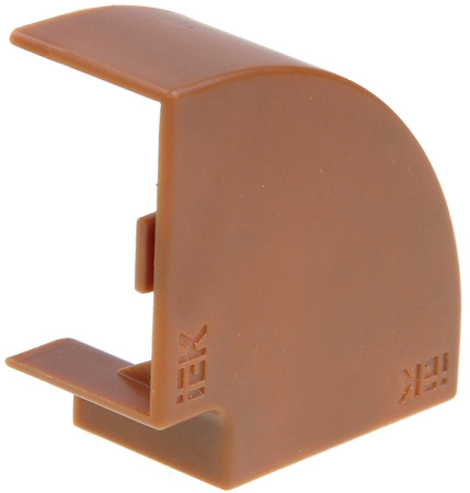IEK ELECOR Поворот 90град КМП 12х12 дуб (4шт/компл)