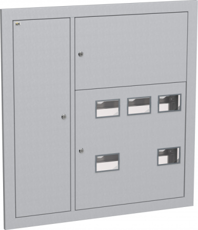IEK LIGHT Корпус металлический ЩЭ-5-Э 36 IP31 (слаботочный отсек слева) LIGHT