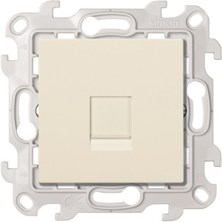 Simon 24 Слоновая кость Розетка для передачи данных RJ45 Cat.6 UTP