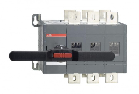 ABB Рубильник реверсивный OT1000E03CLP (с ручкой) переключение без разрыва тока