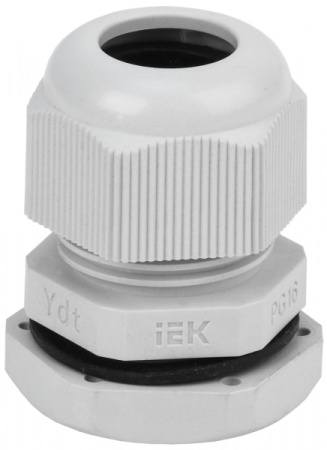 IEK Сальник PG 16 диаметр проводника 9-13мм IP54 (СТ)