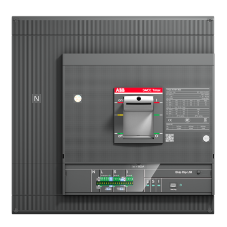 ABB Выключатель автоматический XT6N 800 Ekip Dip LS/I In=800 4p F F