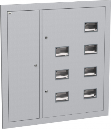 IEK LIGHT Корпус металлический ЩЭ-7-Э 36 IP31 (слаботочный отсек слева) LIGHT