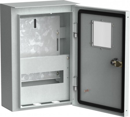 IEK TITAN Корпус металлический коттеджный ЩУРн-1/9 (370х250х135мм) У1 IP54