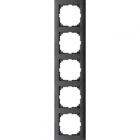 Schneider Electric Merten SM M-Pure Антрацит Рамка 5-ая