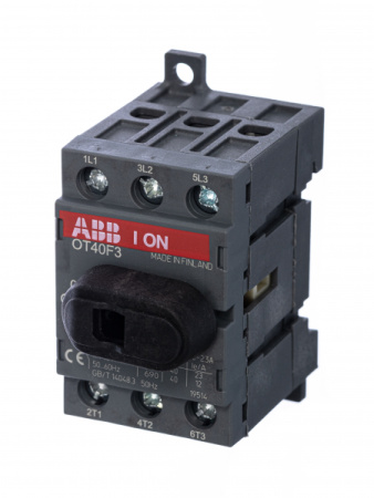 ABB OT40F3 Выключатель-разъединитель 3Р 40А с ручкой управления
