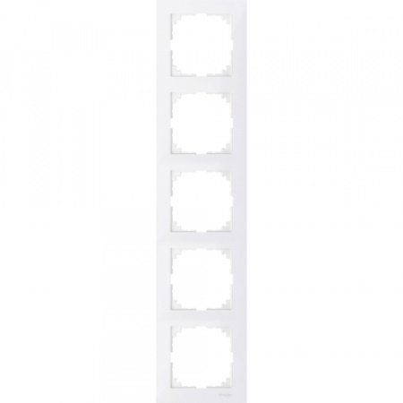 Schneider Electric Merten SM M-Pure Полярно-Бел Рамка 5-ая