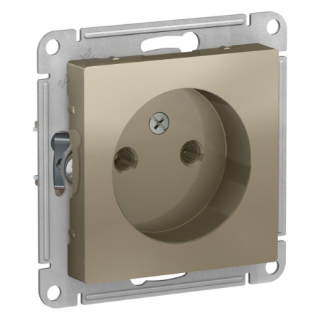 Systeme Electric AtlasDesign Шампань Розетка б/з, 16А, механизм