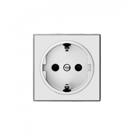 ABB SKY Альпийский белый Накладка для розетки SCHUKO