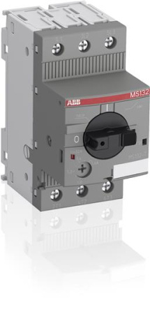 ABB Выключатель автоматический для защиты трансф. MS132-10T 100кА с регулир. тепловой защитой 6.3A-10А Класс тепл. расцепит. 10