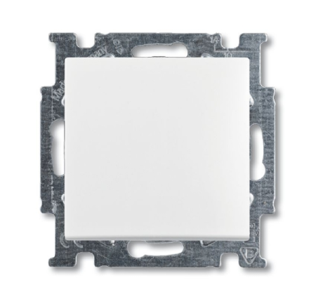 ABB BJB Basic 55 Бел Выключатель кнопочный 1-клавишный, НО контакт