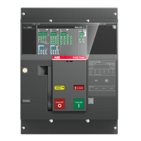ABB Выключатель автоматический XT7S M 1250 Ekip Dip LS/I In=1250A 3p F F