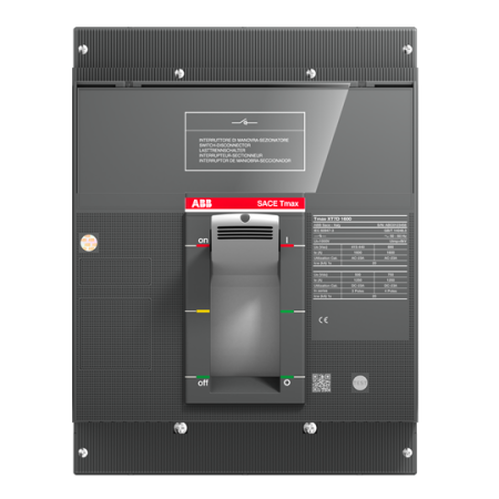 ABB Выключатель-разъединитель XT7D 1000 3p F F