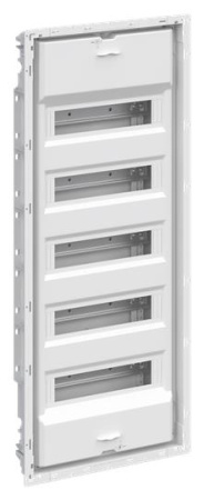 ABB Шкаф внутреннего монтажа 60М без двери с самозажимными клеммами N/PE UK660NB