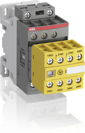 ABB Контактор AFS12-30-22-13 для систем безопасности, с универсальной катушкой управления 100-250В AC/DC