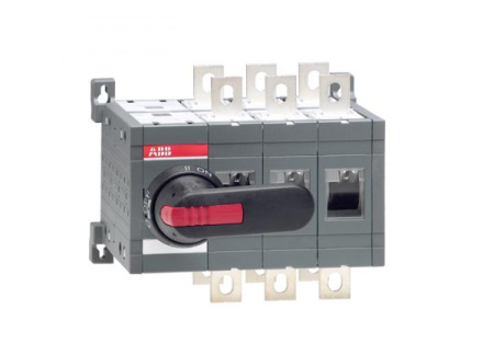 ABB OT400E03CP Выключатель-разъединитель реверс 3Р 400A с ручкой и переходником