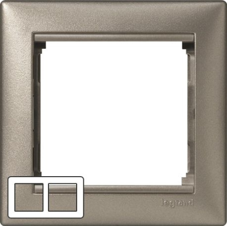 Legrand Valena Титан Рамка 2-ая гориз