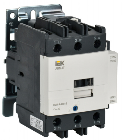 IEK ARMAT Контактор КМИ-А-48012 LC1D 80А 48В/АС3 1НО/1НЗ