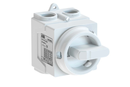 ABB ONE20M3W Выключатель в боксе 3P белый