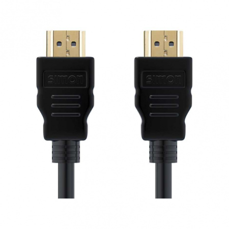 Simon Brico Черный Кабель HDMI v2.0, 1.5м