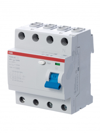 ABB F204AC УЗО 4Р 125A 300mA (AC)