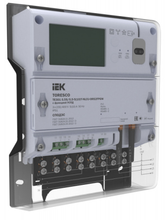 IEK TORESCO Счетчик ЭЭ TE301 1/1-5(100)-NRLCU-ORS2FPGW