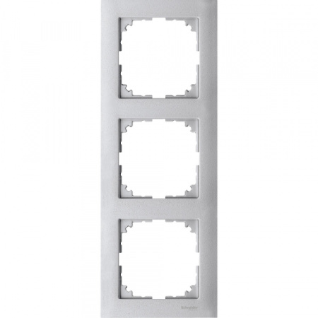 Schneider Electric Merten SM M-Pure Алюминий Рамка 3-ая