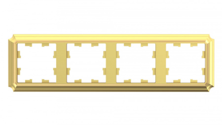 Systeme Electric AtlasDesign Antique Золото Рамка 4-ая, универсальная