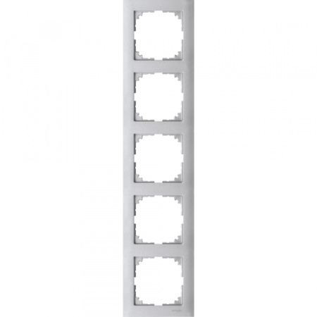 Schneider Electric Merten SM M-Pure Алюминий Рамка 5-ая